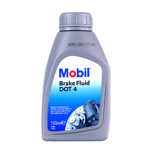 MobilTM Brake Fluid Dot. 4 0.5 Liter
