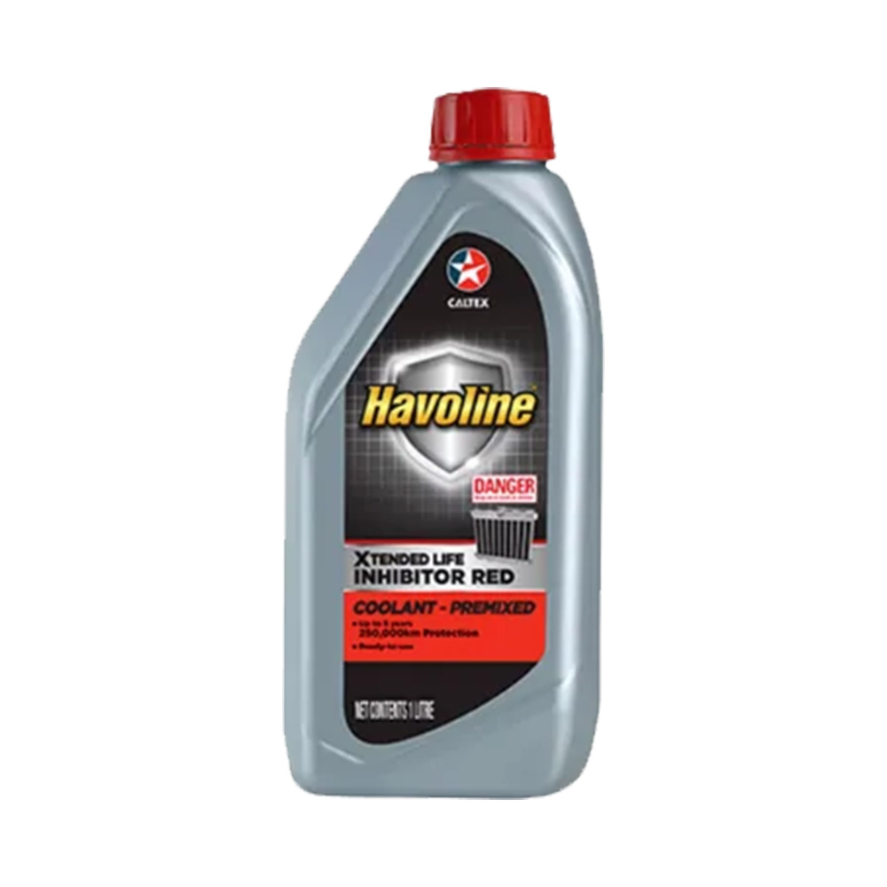 CALTEX HAVOLINE XLI PREMIXED COOLANT RED 1L