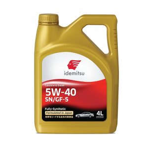 Idemitsu 5W-40 Full Synthetic Engine Oil 4Ltr