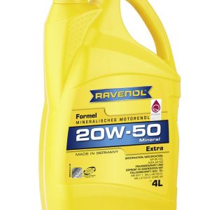 Ravenol Formel Extra 20W-50 Mineral Engine Oil 4Ltr