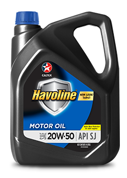 Caltex Havoline Gas 20W-50 Mineral 4L